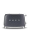 Smeg Broodroosters Broodrooster 'Leigrijs' TSF01GREU 8017709292027 TSF01GREU afbeelding