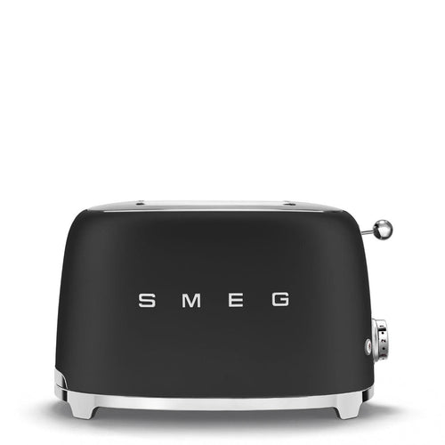 Smeg Broodroosters Broodrooster 'Mat zwart' TSF01BLMEU 8017709290757 TSF01BLMEU afbeelding