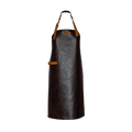 Xapron Schorten L - 82cm Leren Schort met Nekband 'Zwart New York' 8719558543403 XP 543403 afbeelding#44526086226090