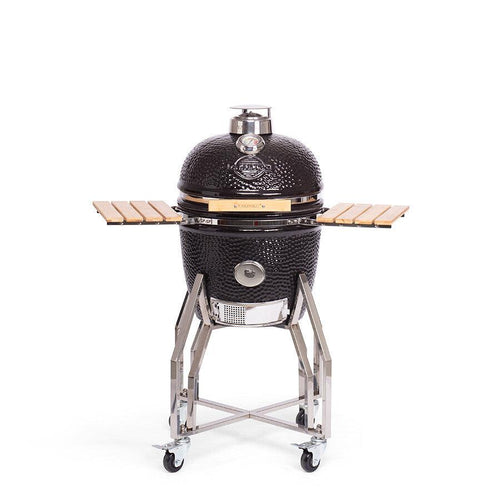 YAKINIKU Kamado Medium Kamado Ø41cm + Onderstel en zijtafels 8720364490393 YA 490393 afbeelding